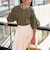 【WEB限定】コットンボイルブラウス≪手洗い可能≫