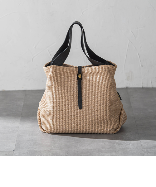 【VIOLAd'ORO】ラフィア調2WAYトートバッグ SANDRO VIOLAd'ORO】ラフィア調2WAYトートバッグ SANDRO / V-8908｜ロート