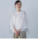 ピンタックcottonブラウス≪洗濯機で洗える≫