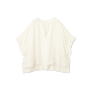 【一部店舗限定販売】タック袖エアリーブラウス≪手洗い可能≫