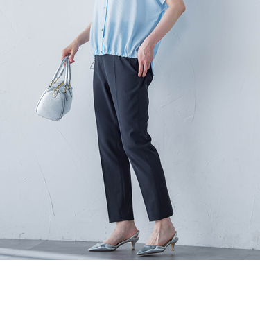 シェルタリングドライオックステーパードパンツ≪洗濯機で洗える≫
