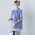 【WEB限定】ライクアウーヴンバンドカラーブラウス≪洗濯機で洗える≫
