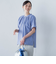 【WEB限定】ライクアウーヴンバンドカラーブラウス≪洗濯機で洗える≫
