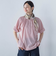 【WEB限定】ライクアウーヴンバンドカラーブラウス≪洗濯機で洗える≫