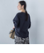 【WEB限定】きれいめハーフスリーブカットソー ≪接触冷感／洗濯機OK≫