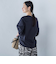 【WEB限定】きれいめハーフスリーブカットソー ≪接触冷感／洗濯機OK≫