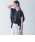 【WEB限定】タックデザインカットソー ≪接触冷感／洗濯機OK≫