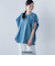 【WEB限定】タックデザインカットソー ≪接触冷感／洗濯機OK≫