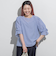 【WEB限定】ラメストライプ袖タックブラウス ≪手洗い可能≫