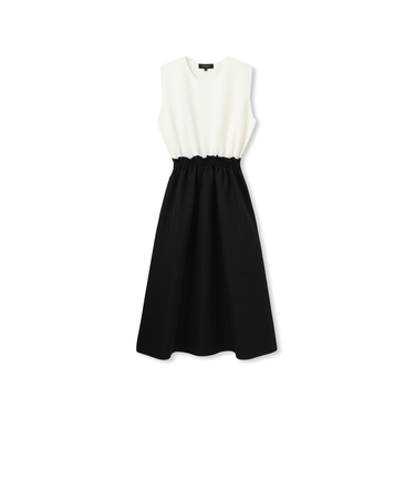 ニットドッキングワンピース