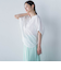 【晴れ軽】撥水UVキーネックブラウス≪UV/接触冷感/撥水性/洗濯機で洗える≫