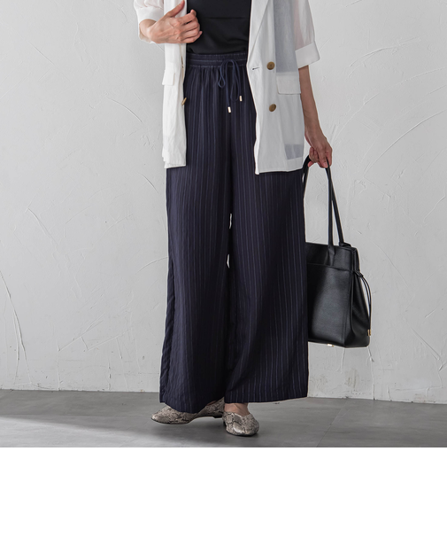 【WEB限定】TRストライプパンツ