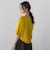 バックボタン5分袖ニット≪手洗い可能≫