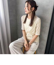 【WEB限定】シアーベロアカットソー