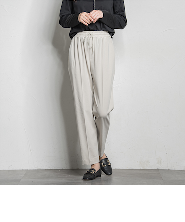 【WEB限定】Active Beautyテーパードパンツ≪13号・15号あり/洗濯機で洗える≫