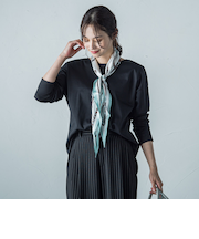 【WEB限定】汗じみ防止スムースロングTシャツ ≪洗える／接触冷感≫