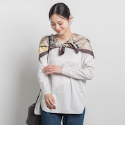 【WEB限定】汗じみ防止スムースロングTシャツ ≪洗える／接触冷感≫