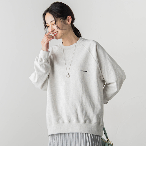 【JLounge限定】LAUTREAMONT ロゴ刺繍スウェット≪洗濯機で洗える≫