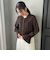 【WEB限定】ジョーゼットフリルブラウス