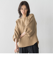 【WEB限定】エアリージャガードブラウス≪洗濯機で洗える≫