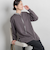 【WEB限定】ふんわリッチプルオーバー≪手洗い可能≫