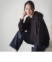 【WEB限定】ふんわリッチパーカー≪手洗い可能≫