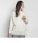 カシミヤシルクフリンジベスト