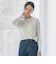 【WEB限定】ベーシックウールクルーネックニット≪洗える≫