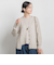【WEB限定】ベーシックウールカーディガン≪洗える≫