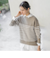 【WEB限定】ソデボタンガーターニット≪11号あり/洗える≫
