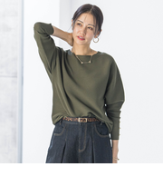 【WEB限定】ソデボタンガーターニット≪11号あり/洗える≫