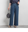 【WEB限定】365デニムパンツ ワイドシルエット≪洗える≫