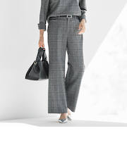 両面起毛ワイドパンツ≪WEB限定13号/洗える/セットアップ対応≫