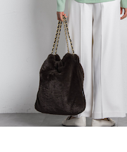 【VIOLAd'ORO】エコファーチェーントート ELMO / V-8924