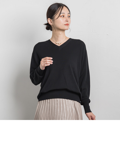 Brisbane Vネックニットプルオーバー≪11号あり≫