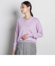 Brisbane Vネックニットプルオーバー≪11号あり≫