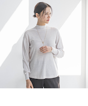 Brisbane ハイネックロングプルオーバー≪11号あり≫