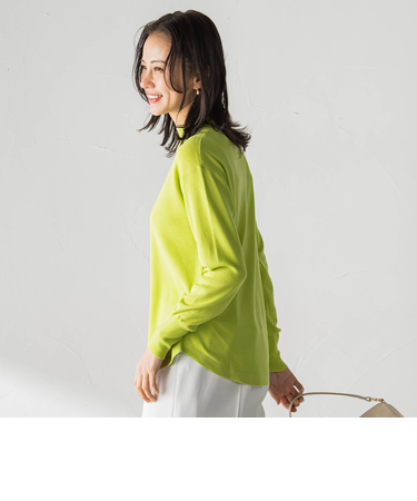 Brisbane ハイネックロングプルオーバー≪11号あり≫