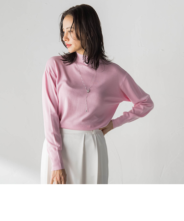 Brisbane ハイネックロングプルオーバー≪11号あり≫