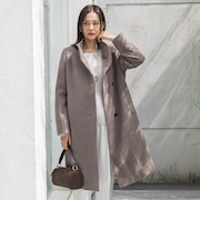 プレミアムウールカシミヤロングコート