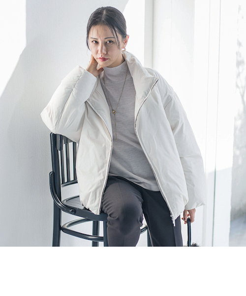 未使用ジャケット ジャケット ブルゾン ボンディングスタンドカラーブルゾン レディース