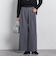 ライトウェイトストレッチワイドパンツ≪洗える≫