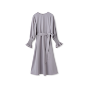 スモッキングスリーブワンピース