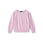 パール刺繍ニットプルオーバー