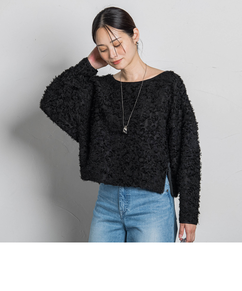 エディター東原妙子 × LAUTREAMONT /フェザージャガードブラウス