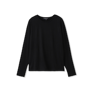 【WEB限定】吸湿発熱スムースストレッチカットソー