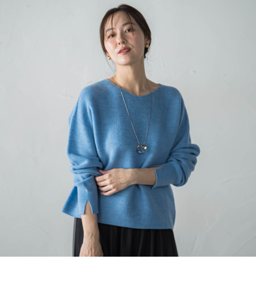 ホールガーメントガーターニット≪WEB限定11号/洗える≫