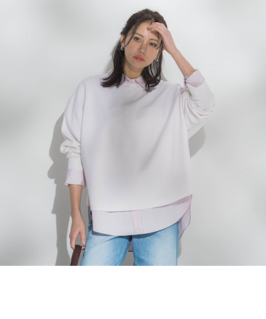 ファインメリノウールドルマンニット≪洗える≫