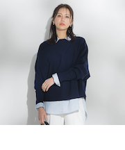 ファインメリノウールドルマンニット≪洗える≫