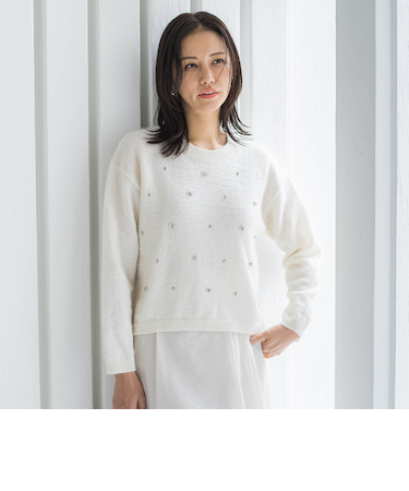 ヘアリービジューニット≪洗える≫